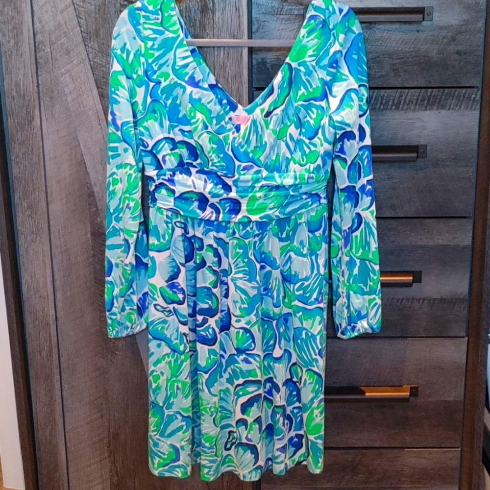 Lilly Pulitzer Wrap Dress. Size M - Picture 1 of 2